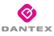 Логотип бренда Dantex — производителя кондиционеров и климатической техники, символизирующий качество и инновации в сфере комфорта и технологий.